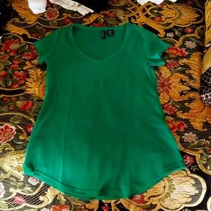 Cynthia Rowley green tee XS t-shirt